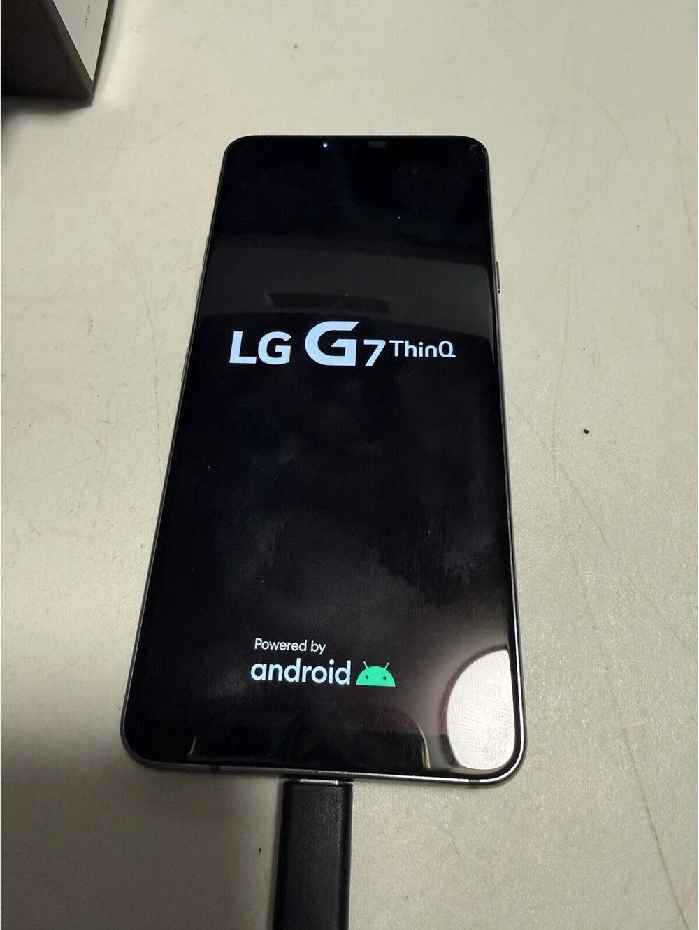 LG G7 ThinQ And  G6 Lot Of 2 Phones , ( Parts Phones ) One With Box